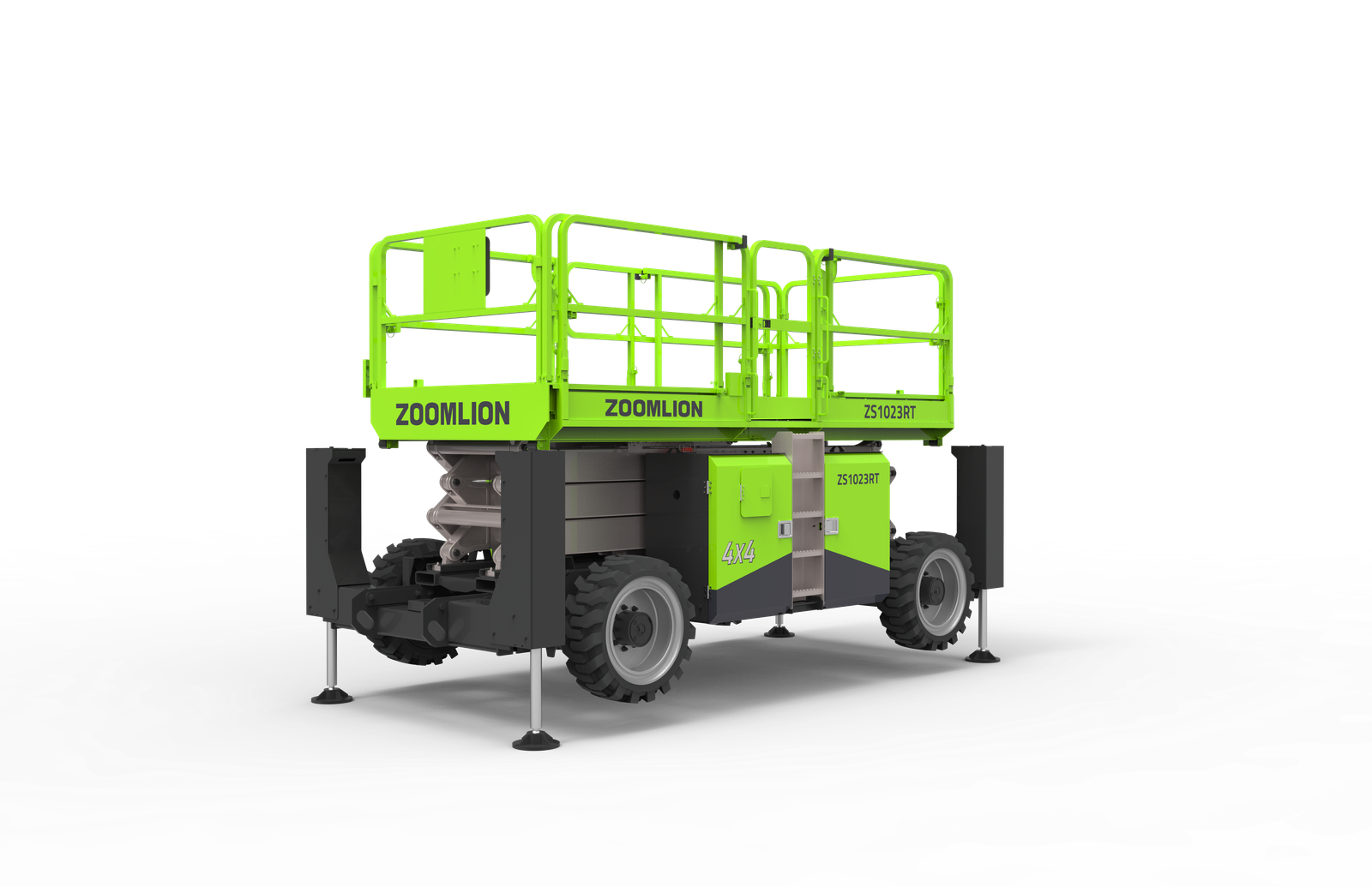 Zoomlion ZS1023RT 12 Metre Arazi Tipi Makaslı Platform